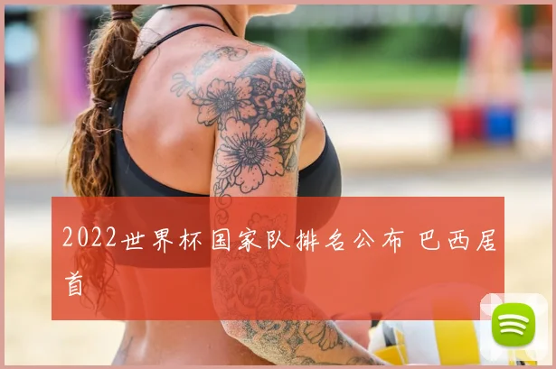 2022世界杯国家队排名公布 巴西居首