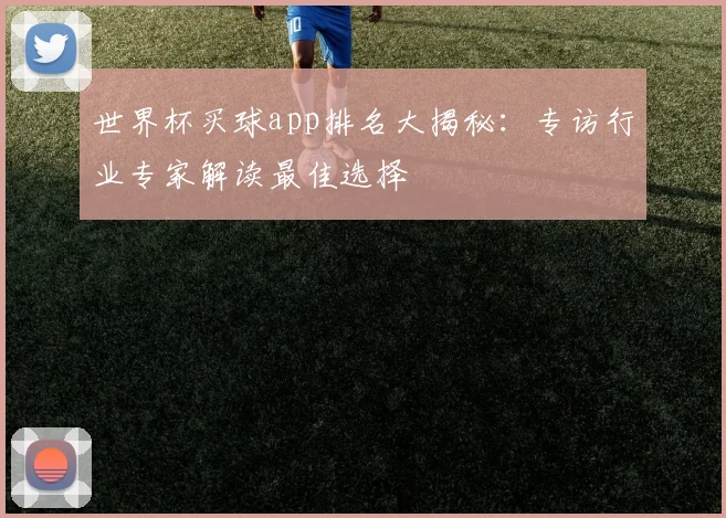 世界杯买球app排名大揭秘:专访行业专家解读最佳选择