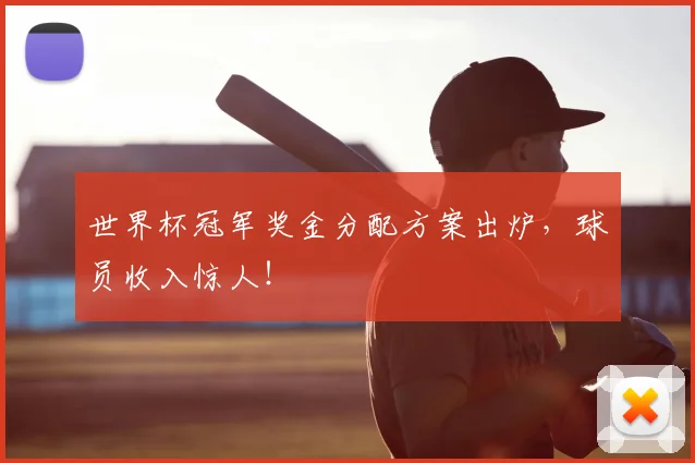世界杯冠军奖金分配方案出炉，球员收入惊人！